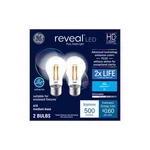 Brand New Ge Lighting Reveal Hd+ 60w Dimmable Led Light Bulbs, 2-pack, Clear!. Fixed Price $13.99.