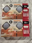 Sylvania Double Life 75w Soft White A19 4-pack (lot Of 2, 8 Bulbs Total). Fixed Price $39.90.