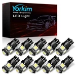 Yorkim 194 Led Bulbs White 6000k Super Bright 5th Generation, T10 Bulbs, 168. Fixed Price $13.09.