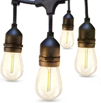 Addlon Led Outdoor String Lights 24ft With Edison Vintage Shatterproof Bulbs And. Fixed Price $56.99.
