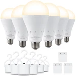 Debaobulb 6 Pack Rechargeable Emergency Light Bulbs Battery Powered Energy. Fixed Price $38.22.