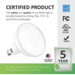Sunco 8 Pack Br40 Flood Led Light Bulb 17w (100w) 1400 Lumen 2700k Soft Dimmable. Fixed Price $38.00.