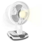 Technical Pro Of6w Rechargeable Desk/wall Fan With Led Work Lamp /power Bank. Fixed Price $29.99.