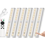Remote Control Under Cabinet Lighting Wireless 6 Pack, 20led Dimmable Closet .... Fixed Price $60.23.