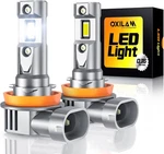 Oxilam H11 Led Bulb H8 H9, 40000lm 60w, 900% Ultra-bright 6500k White Fog Bul.... Fixed Price $41.86.