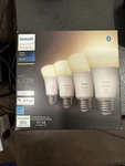 Philips Hue 4 Pack Smart 60w A19 Led Bulb Soft White Light 800lm E26 Indoor. Fixed Price $45.00.