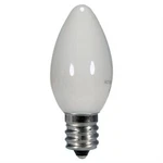 *new* Lot Of (2) Satco S9157 0.5w C7/wh/led/120v/cd Nightlight. Fixed Price $23.97.