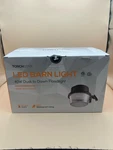 Torchstar Led Barn Light, Dusk To Dawn Floodlight 40w - Warm White Light New. Fixed Price $41.89.