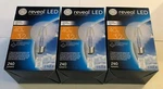 Lot Of (3) - Ge Lighting 37304 40w Reveal Led G25 Dimmable Light Bulb Long Life. Fixed Price $22.95.