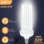 300w Led Corn Light Bulb, E39 Mogul Base Industrial Commercial Lighting 6000k Ul. Fixed Price $115.30.