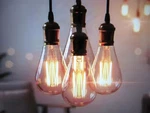 Yansun St58 E26 Medium Base 60w Equivalent Vintage Led Edison Filament Light 4pk. Fixed Price $17.05.