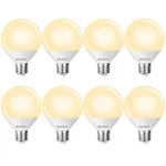 Bubo Globe Light Bulbs 60 Watt Equivalent, Vanity 8 Pack, Soft White. Fixed Price $35.21.