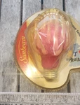2002 Sunbeam Art Bulb Sculpted Silicone Series Pink Fuschia Spiked Light. Fixed Price $18.00.