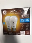 Ge Led Hd Light Refresh Soft White 60w Replacement Bulb Dimmable 2 Pk 2700k Watt. Fixed Price $11.90.