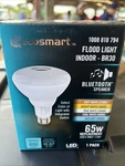 Ecosmart Bluetooth Speaker Led Light Bulb Adjustable White Dimmable Br30 65w Eqv. Fixed Price $14.99.