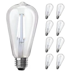 Feit Electric St19 Vintage Edison Led 8 Count (pack Of 1), 5000k Daylight. Fixed Price $30.79.