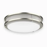 Led Ceiling Light 4000k Flush Mount Fixture Dimmable Double Ring 10"/12"/14". Fixed Price $28.99.