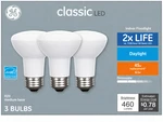 Ge Led Light R20 45w 3 Bulbs Dimmable Daylight White Fixture. Fixed Price $23.99.