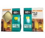 Yellow Bug Light Bulb 60w Sylvania 2 Pack - Lot Of Porch Non-attracting. Fixed Price $20.00.
