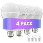 Emergency Rechargeable Led Light Bulb With 4 Count (pack Of 1), White. Fixed Price $36.64.