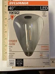 Sylvania General Lighting 75351 Vintage Led Bulb, Amber Finish. Fixed Price $9.93.