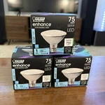 Feit Electric Par30sdm/950ca Dimmable Led Bulb, 8.3 W, 750 Lumens (3-pack). Fixed Price $18.00.