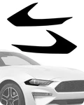 Ndrush Headlight Side Marker Tint Vinyl Head Light Film Precut Black. Fixed Price $29.25.