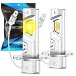 Marsauto H3 Yellow Led Fog Light Bulb, 600% High Bright H3ll Lights Led, .... Fixed Price $32.58.