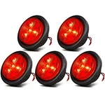 Luces Led Rojas Redondas De 2.5 Pulgadas Para Bote Y Camion Impermeable 5. Fixed Price $43.33.