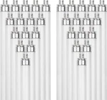 Diodesy 40pk Fluorescent Tube Light Bulb, Straight Linear Lamp, 39w, 3500k. Fixed Price $239.99.
