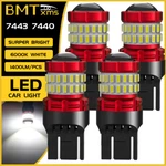 4x Led Backup Reverse Light Bulbs Back Up Super White 7440 7443 7444 W21w Bright. Fixed Price $19.99.