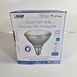 Smart Led Bulb Feit Electric Par38 E26 Color Changing 90 Watt Equivalence. Fixed Price $9.95.