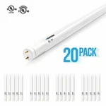 4-20 X Parmida 4ft Led T8 Tube Light 18w Frosted Plug&play Ballast Bypass 2200lm. Fixed Price $115.36.