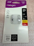 Feit Electric 20-watt G4, Clear Bulb 12 Volt, Set Of 2 Bulbs, New Sealed. Fixed Price $8.99.