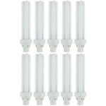 10 Pack Sunlite 26 Watt Pld 4-pin Twin U-shaped Tube, G24q-3 Base, Daylight. Fixed Price $30.56.