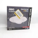 Juno Retrobasics Adjustable Led Downlight Trim Kit Matte White 5" To 6". Fixed Price $13.49.