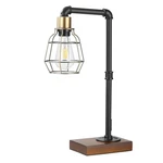 Conca Steampunk Table Lamp E26 Base Rustic Edison Lighting Cage Shade. Fixed Price $49.49.