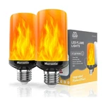 Upgraded Flame Morsatie Led Light Bulbs, 4 Modes Flickering. Fixed Price $23.91.