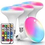 Jandcase Br30 Color Changing Flood Lights, Rgb+warm+cool White Led Recessed L.... Fixed Price $71.58.