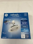 Ge Refresh Led 4" White Round Dimmable Energetic Daylight. Fixed Price $14.99.