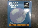 Abco 03104 150w 120v G40 Globe Light, Clear **free Shipping**. Fixed Price $10.00.