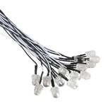 Edgelec 30pcs 12 Volt 10mm White Led Solid Light, 03 / 30 Pcs. Fixed Price $16.17.