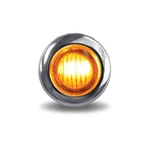 Trux Tled-b2ca 3/4" Round Clear Lens Amber Led Marker Light. Fixed Price $16.95.