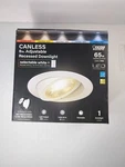 New Feit Electric Ledr6xtadj6wyca Led Recessed Downlight White 6" W Aluminum 65w. Fixed Price $21.60.