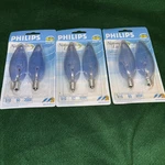6 X Philips 60w Natural Light Bulbs Blunt Tip Candelabra Base 8144 Free Ship!. Fixed Price $14.00.
