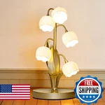 Werfop Flower Table Lamp, Lily Of The Valley Lamp For Bedside Accent 3 Color Mod. Fixed Price $61.74.