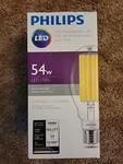 Philips 54 Watt Led Replacement For Hid 150 Ex39 Base New In Box 54gc/led/840/nd. Fixed Price $43.72.
