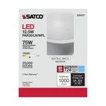 (6-pack) Satco S29437 12.5w Par30ln Led 60 Flood E26 Med 3500k 90 Cri Dimmable. Fixed Price $43.42.