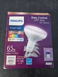 Philips Wiz Smart Led Br40 65w Full Color Bulb App & Voice Control. Fixed Price $13.49.