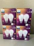 8 Bulbs Philips Ultra Define Warm Glow 60w Equivalent Soft White A19 Medium Le. Fixed Price $43.95.